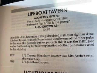 Lifeboat Tavern