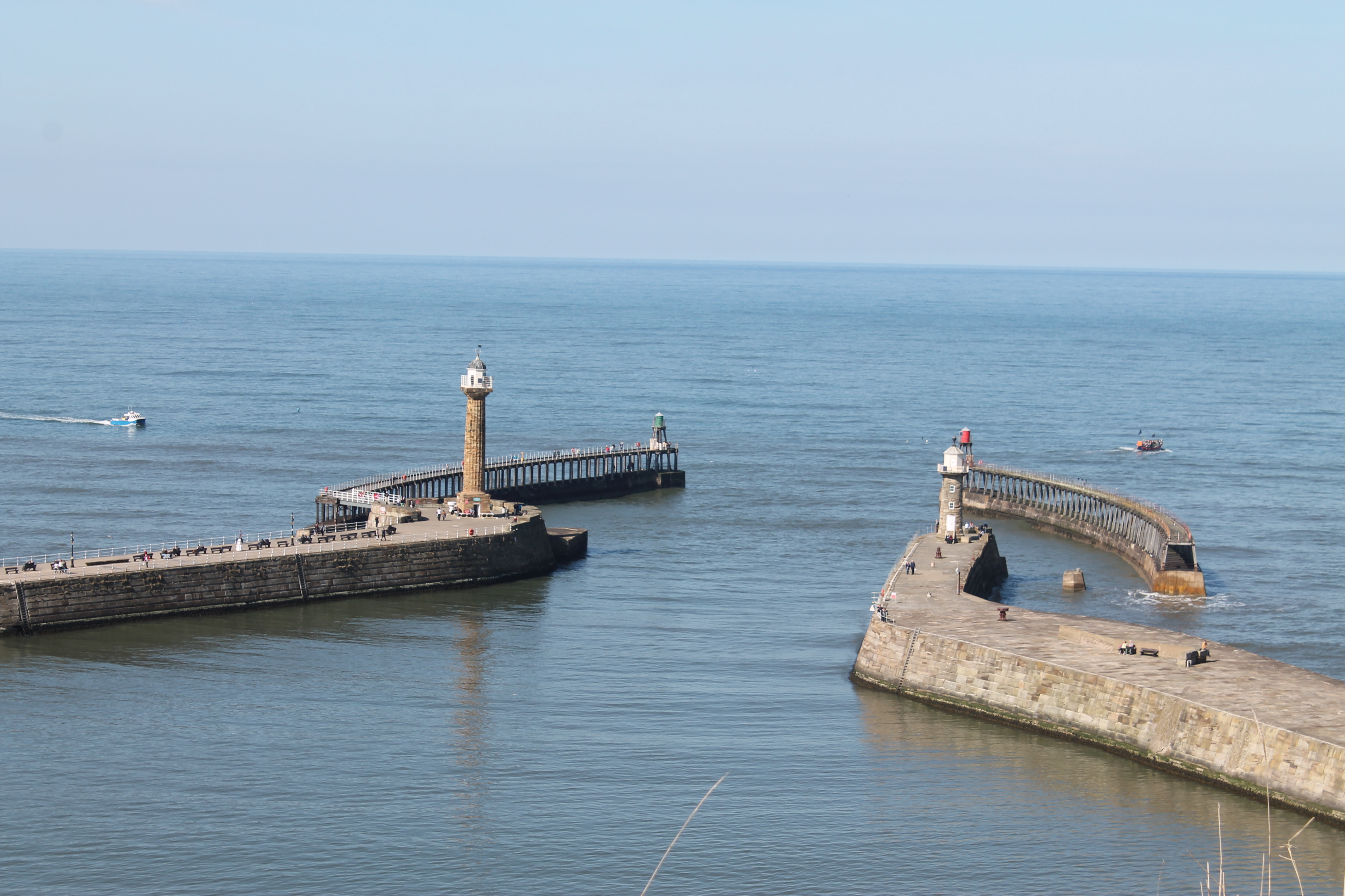 Whitby Piers