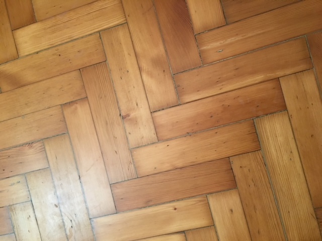 Floor after restoration