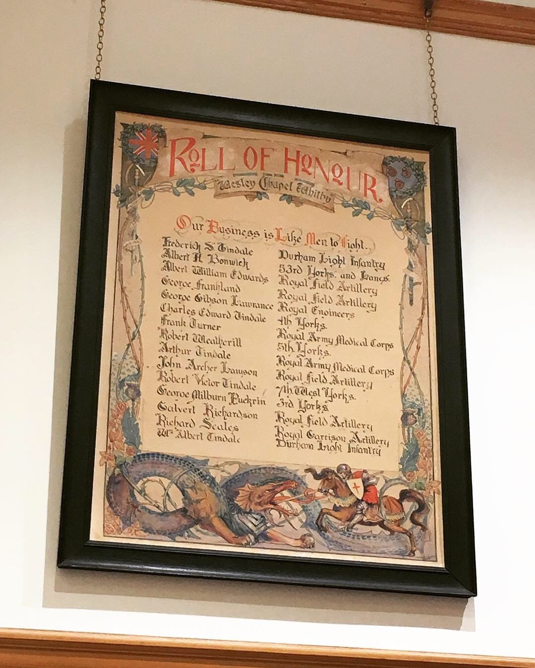 Roll of Honour