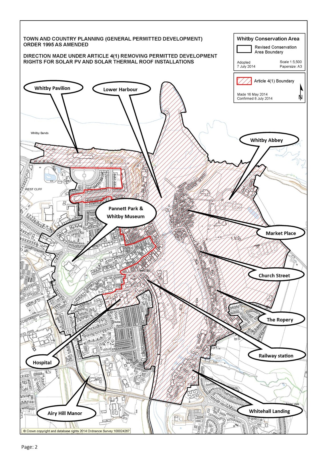 2019 Conservation area boundary