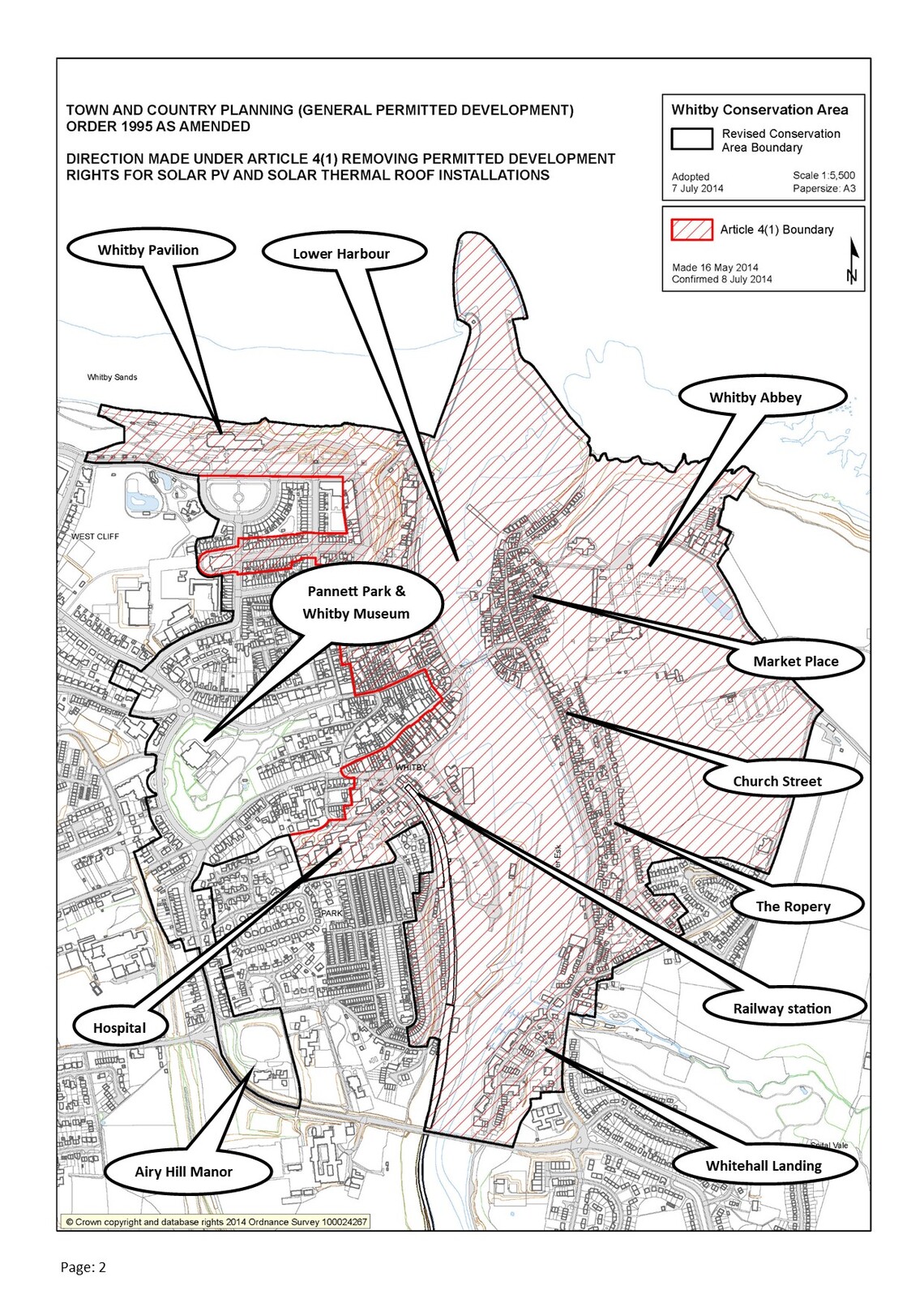 2019 Conservation area boundary