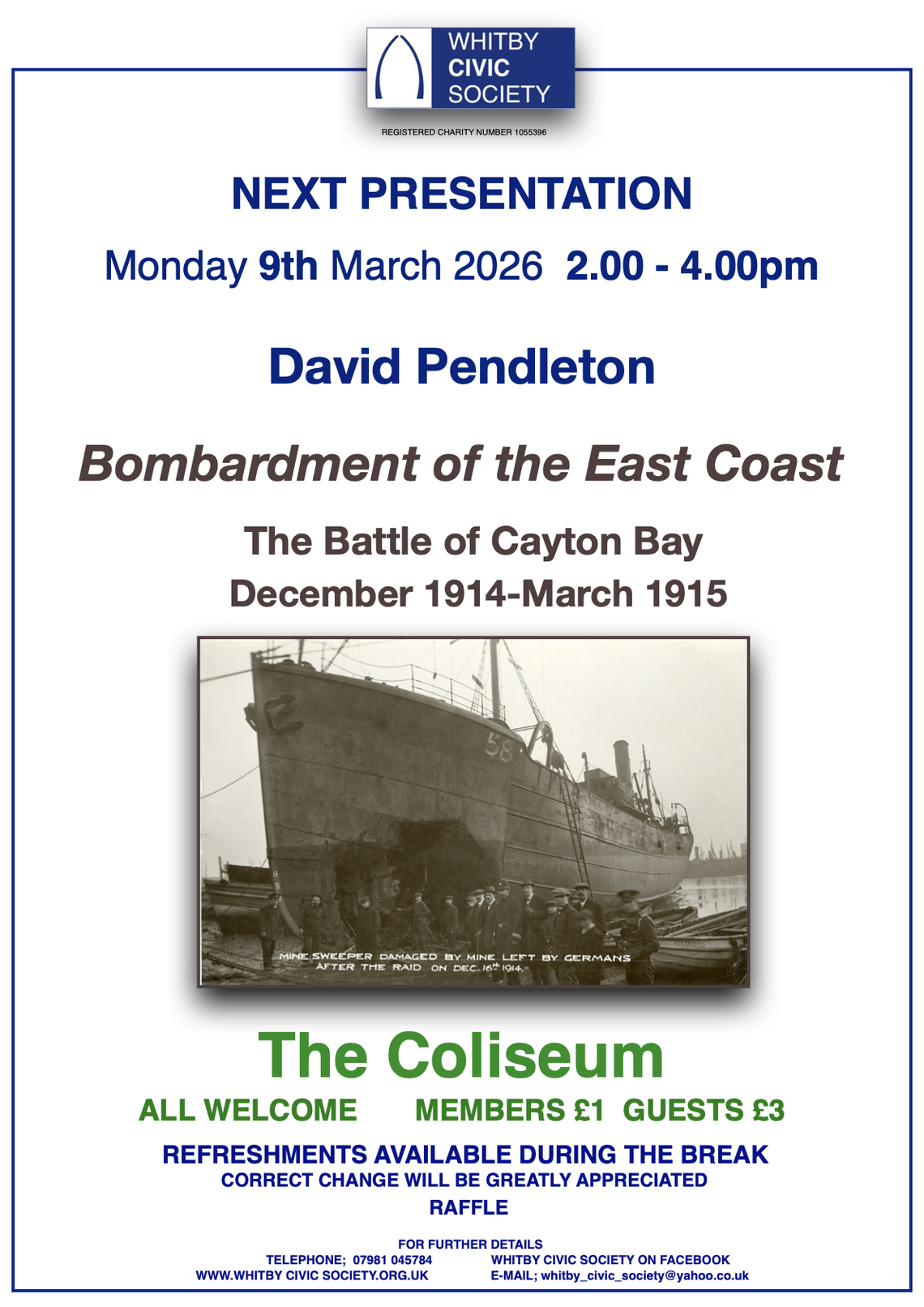 2026 03 Lecture Poster (Pendleton)