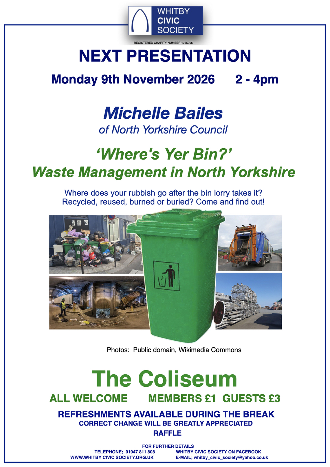 2026 11 Lecture Poster (Waste)