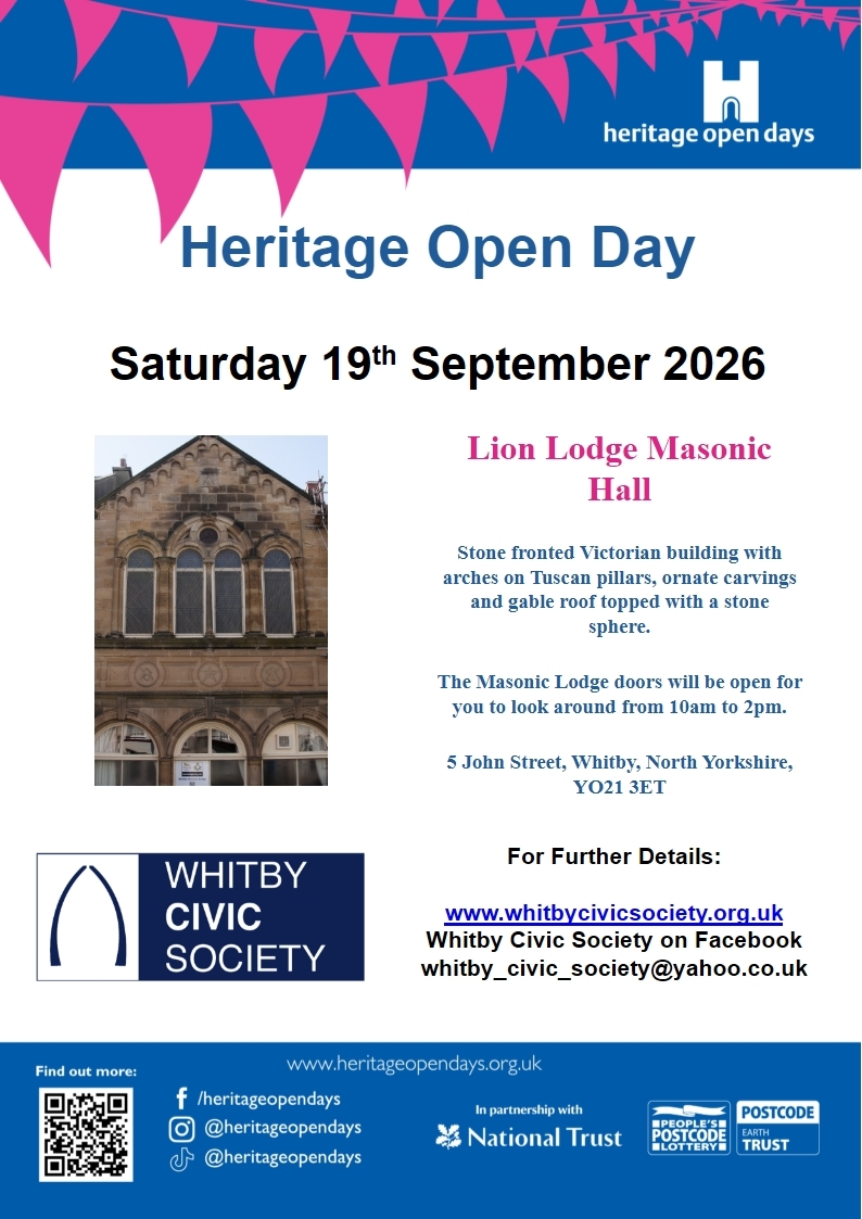 Heritage Open Day 2026 (Masonic Hall)